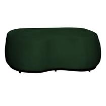 Puff Decorativo Beatriz Orgânico Crm Veludo Verde Mz Decor Puff Decorativo Beatriz Orgânico Crm Veludo Verde Mz Decor