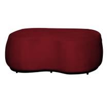 Puff Decorativo Beatriz Orgânico Crm Veludo Vermelho Ms Decor Puff Decorativo Beatriz Orgânico Crm Veludo Vermelho Ms Decor