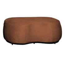 Puff Decorativo Beatriz Veludo Terracota - Montanaris Decor Puff Decorativo Beatriz Veludo Terracota - Montanaris Decor