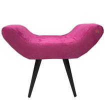 Puff Decorativo Elegance 01 Pink Puff Decorativo Elegance 01 Pink