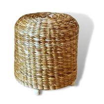 Puff Decorativo Em Taboa G - Arte Decore