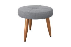 Puff Decorativo Havana Boucle Cinza F497 - Matrix