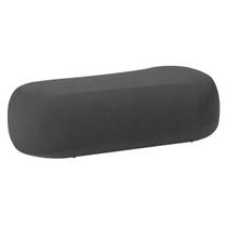 Puff Decorativo Itália 140cm Sala Escritorio Luxo Linho - Doce Sonho Móveis