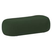 Puff Decorativo Itália 160cm Sala Escritorio Luxo Linho - Doce Sonho Móveis