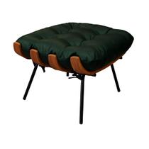 Puff Decorativo Laura 65cm material sintético - Sallar Home