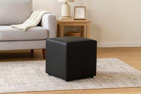 Puff Decorativo material sintético Reforçado Suporta Até 120kg Puff Decorativo material sintético Reforçado Suporta Até 120kg