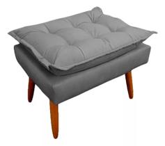 Puff Decorativo Opala Banqueta Para Penteadeira Sala Quarto