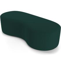 Puff Decorativo Orgânico para Living Quarto 140cm Orbit W01 Bouclê Verde - Lyam Decor Puff Decorativo Orgânico para Living Quarto 140cm Orbit W01 Bouclê Verde - Lyam Decor