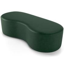 Puff Decorativo Orgânico Para Living Quarto 140cm Orbit W01 material sintético Verde - Lyam Decor Puff Decorativo Orgânico Para Living Quarto 140cm Orbit W01 material sintético Verde - Lyam Decor