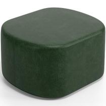 Puff Decorativo Orgânico para Living Quarto 70cm Doha W01 material sintético Verde Musgo - Lyam Decor Puff Decorativo Orgânico para Living Quarto 70cm Doha W01 material sintético Verde Musgo - Lyam Decor