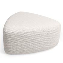 Puff Decorativo Orgânico Para Sala de Estar Living Trizza W01 Bouclê Cru - Lyam Decor Puff Decorativo Orgânico Para Sala de Estar Living Trizza W01 Bouclê Cru - Lyam Decor