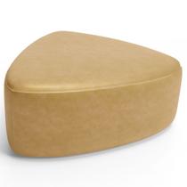 Puff Decorativo Orgânico Para Sala de Estar Living Trizza W01 material sintético Fendi - Lyam Decor Puff Decorativo Orgânico Para Sala de Estar Living Trizza W01 material sintético Fendi - Lyam Decor