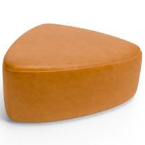 Puff Decorativo Orgânico Para Sala de Estar Living Trizza W01 material sintético Whisky - Lyam Decor