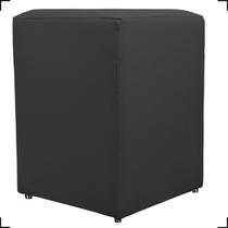 Puff Decorativo Para Sala Quarto Penteadeira Closet Assento Extra Confortável Dado Tecido Material Sintético