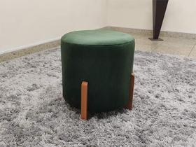 Puff Decorativo Pés Altos Verde 324 Breno