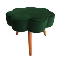 Puff Decorativo Pés Palito Aurora Veludo - Estopar