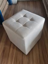 Puff decorativo quadrado veludo - idealle Puff decorativo quadrado veludo - idealle