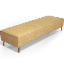 Puff Decorativo Sala de Estar Bali W01 Pés Palito 210x60cm material sintético Fendi - Lyam Decor