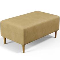 Puff Decorativo Sala De Estar Cléo W01 Pés Palito 90 Cm material sintético Casco Fendi - Lyam Decor Puff Decorativo Sala De Estar Cléo W01 Pés Palito 90 Cm material sintético Casco Fendi - Lyam Decor