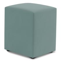 Puff Decorativo Sala de Estar Quadrado 36x47cm Veludo Acqua - Abmaza