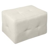 Puff Decorativo Sala de Estar Retangular Terrax 65cm Cores Variadas - SOFA STORE