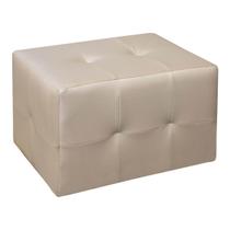 Puff Decorativo Sala de Estar Retangular Terrax 65cm Cores Variadas - SOFA STORE