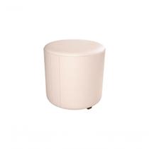 Puff Decorativo Sala Descando Copenhage Premium Sintetico Bege Matrix