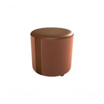 Puff Decorativo Sala Descando Copenhage Premium Veludo Ferrugem Matrix Puff Decorativo Sala Descando Copenhage Premium Veludo Ferrugem Matrix