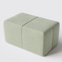 Puff Decorativo Santorini 50cm x 80cm em Linho Puff Decorativo Santorini 50cm x 80cm em Linho
