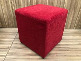 Puff Decorativo Vermelho 608 Alpoim