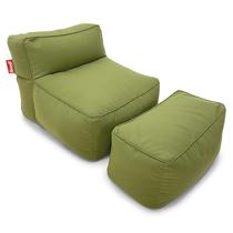 Puff e Apoio Brisa Conforto para áreas externas Cor Verde Good Pufes Poltrona Enchimento Perolas EPS Puff e Apoio Brisa Conforto para áreas externas Cor Verde Good Pufes Poltrona Enchimento Perolas EPS