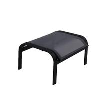 Puff em Mini de Chaise Lótus em Tela para Piscina Sala Jardim Puff em Mini de Chaise Lótus em Tela para Piscina Sala Jardim