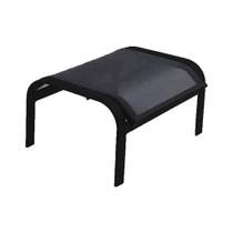 Puff em Tela Sling e Alumínio para Jardim Varanda Piscina Área Externa Puff em Tela Sling e Alumínio para Jardim Varanda Piscina Área Externa