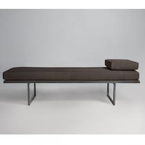 Puff em Veludo 140cm Galli Marrom