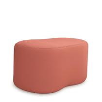 Puff Feijão Curvo Orgânico Redondo Sala Confortável Moderno Suede Cor:Suede Marrom