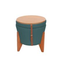 Puff Flex 3 em 1 com Madeira Maciça e Conforto Premium