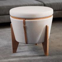 Puff Flex Linho Claro