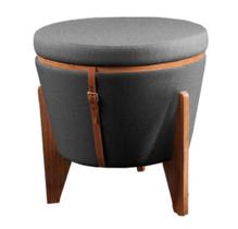 Puff Flex Linho Escuro Puff Flex Linho Escuro