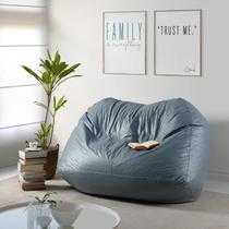 Puff Fofão 130cmx140cmx80cm Mega Espresso Móveis Cinza Puff Fofão 130cmx140cmx80cm Mega Espresso Móveis Cinza