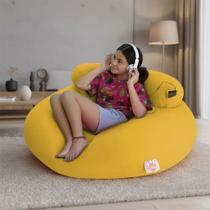 Puff G-Pouf Cor Amarelo - Versátil e prático Puff G-Pouf Cor Amarelo - Versátil e prático
