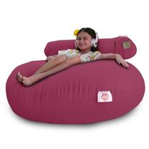 Puff G-Pouf Cor Marsala - Recheado de pérolas de EPS/ macio e sensorial Puff G-Pouf Cor Marsala - Recheado de pérolas de EPS/ macio e sensorial