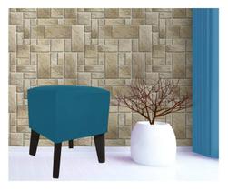 Puff Glamour Azul - Comprar Moveis Em Casa Puff Glamour Azul - Comprar Moveis Em Casa