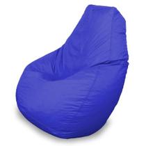 Puff Gota em Azul Royal Puff Gota em Azul Royal