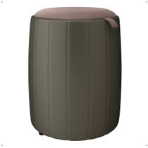 Puff Gourmet Luxo Banqueta Decorativo Para Quarto Sala e Escritório