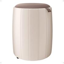 Puff Gourmet Luxo Banqueta Decorativo Para Quarto Sala e Escritório