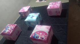 Puff Infantil Estampado