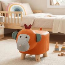 Puff infantil Macaquinho 30cm