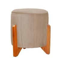 Puff Jade Suede Cappuccino - Belliv Decor Puff Jade Suede Cappuccino - Belliv Decor