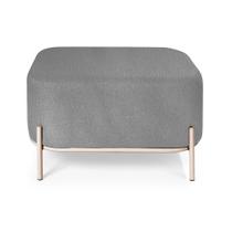 Puff Jequitiba Aço Carbono Dourado Puff Jequitiba Aço Carbono Dourado