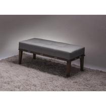 Puff Livia 100cm Pés Imbuia Sofáni Puff Livia 100cm Pés Imbuia Sofáni